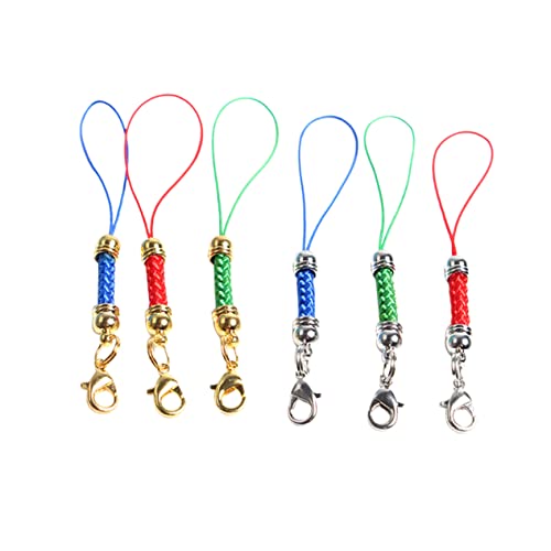 SEWOART 50 Stück Handy Lasso handy schlaufe band handyband mobile phone stand handy standhalter handyhalterung fahhrad handy schmuck Charm-Riemen mit Haken Lasso mit Karabinerverschluss von SEWOART