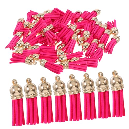 SEWOART 50 Stück Quasten Anhänger aus Kunstleder Farbige Tassel Charms für DIY Schmuck Basteln Leichte Schlüsselanhänger und Taschenanhänger Handgefertigte Accessoires für Handtaschen und SEWOART 50 Stück Quasten Anhänger aus Kunstleder Farbige Tassel Charms für DIY Schmuck Basteln Leichte Schlüsselanhänger und Taschenanhänger Handgefertigte Accessoires für Handtaschen und von SEWOART