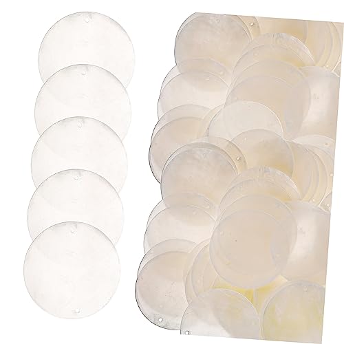 SEWOART 50 Stück Runde Muscheln Zum Basteln Pendelleuchte Muschel Muschelornamente Hochzeitsdekorationen Für Die Zeremonie Kreis Mini-bastelscheiben Runde Muschelanhänger Geäst Pitts Hülse SEWOART 50 Stück Runde Muscheln Zum Basteln Pendelleuchte Muschel Muschelornamente Hochzeitsdekorationen Für Die Zeremonie Kreis Mini-bastelscheiben Runde Muschelanhänger Geäst Pitts Hülse von SEWOART