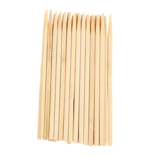 SEWOART 50 Stück Teiliges Robuste Holz Stylus Stifte für Kratzkunst Langlebige Holzstäbe für Fördern Feinmotorik und Kreativität für Scratch Papier Bastelprojekte von SEWOART