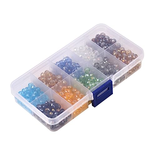 SEWOART 500Stücke Kristallperlen Farben Facettierte Perlen für Schmuckherstellung Aufbewahrungsbox für DIY Armbänder und Bastelprojekte SEWOART 500Stücke Kristallperlen Farben Facettierte Perlen für Schmuckherstellung Aufbewahrungsbox für DIY Armbänder und Bastelprojekte von SEWOART