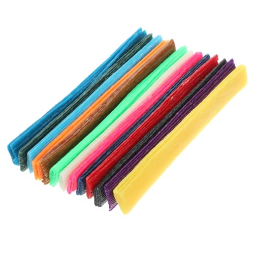 SEWOART 52 Stück Biegsame Wachs Sticks für Teiliges Kreative Bastelstäbchen Farben für Diy Projekte und Handarbeiten Leicht zu Formen und Wiederverwendbar von SEWOART