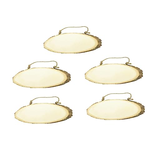 SEWOART 5Stücke DIY Holzscheiben Hängende Ornamente für Hausnummern Zelt und Ladenbeschilderung für Rustikale Dekorationen und Bastelprojekte SEWOART 5Stücke DIY Holzscheiben Hängende Ornamente für Hausnummern Zelt und Ladenbeschilderung für Rustikale Dekorationen und Bastelprojekte von SEWOART