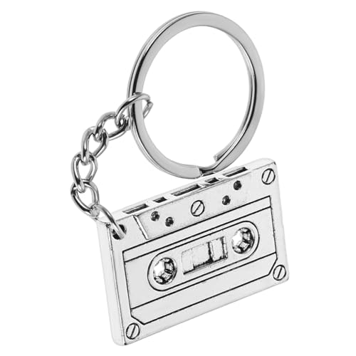 SEWOART 5Stücke Retro Kassetten Schlüsselanhänger Teiliges Vintage Accessoire Hochwertigem Legierungsmaterial für Jahre Partys Vielseitig Halskette oder Anhänger SEWOART 5Stücke Retro Kassetten Schlüsselanhänger Teiliges Vintage Accessoire Hochwertigem Legierungsmaterial für Jahre Partys Vielseitig Halskette oder Anhänger von SEWOART