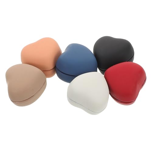 SEWOART 6 Paare Herzförmige Magnetische Schalclips für Damen Nahtlose Fixierung ohne Nadeln Vielseitige Halstuch und Blusen Magnetverschlüsse in Khaki Rosa Rot Dunkelblau Einfaches SEWOART 6 Paare Herzförmige Magnetische Schalclips für Damen Nahtlose Fixierung ohne Nadeln Vielseitige Halstuch und Blusen Magnetverschlüsse in Khaki Rosa Rot Dunkelblau Einfaches von SEWOART