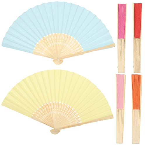 SEWOART 6 Stück Faltbare Handfächer Diy Chinesische Papierfächer Bunte Handventilatoren für Bastelprojekte Dekoration für Kinderzimmer und Besondere Anlässe SEWOART 6 Stück Faltbare Handfächer Diy Chinesische Papierfächer Bunte Handventilatoren für Bastelprojekte Dekoration für Kinderzimmer und Besondere Anlässe von SEWOART