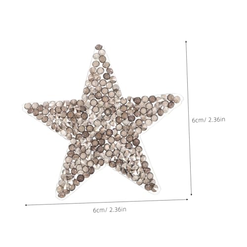 SEWOART 6 Stück Glitzer Sterne Aufbügel Patches Strass Applikationen mit Kleberückseite Langlebig und Vielseitig für DIY Kleidung Reparatur Jeans Leder Stern Deko für Partys und SEWOART 6 Stück Glitzer Sterne Aufbügel Patches Strass Applikationen mit Kleberückseite Langlebig und Vielseitig für DIY Kleidung Reparatur Jeans Leder Stern Deko für Partys und von SEWOART