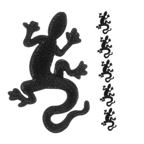 SEWOART 6 Stück Teiliges Gecko Aufnäher Gestickte Leichte Kleidung Applikationen Langlebige DIY Patches zum Aufnähen für Jacken Schuhe Hüte Rucksäcke Vielseitig und Einfach Anzubringen SEWOART 6 Stück Teiliges Gecko Aufnäher Gestickte Leichte Kleidung Applikationen Langlebige DIY Patches zum Aufnähen für Jacken Schuhe Hüte Rucksäcke Vielseitig und Einfach Anzubringen von SEWOART