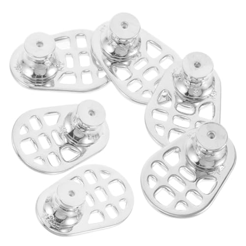 SEWOART 6 Stück Teiliges Stabiler Ohrstecker-verschlüsse Sichere Locking Earring Backs zum Schutz vor Herunterhängen Ersatz-ohrsteckerhalter für Damen und Herren Einfache Installation für von SEWOART