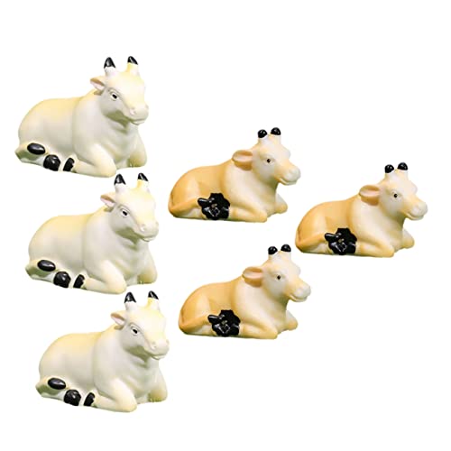 SEWOART 6 Stück Wadenverzierung hühner kinderknallzeug trauzeugengeschenke dekofiguren tischdeko esstisch Toy Mini-Kuhfigur Kuhfiguren für kuhfigur dekore Harz SEWOART 6 Stück Wadenverzierung hühner kinderknallzeug trauzeugengeschenke dekofiguren tischdeko esstisch Toy Mini-Kuhfigur Kuhfiguren für kuhfigur dekore Harz von SEWOART