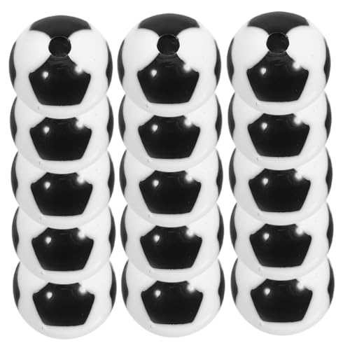 SEWOART 60 Stück Acryl Fußball Perlen Runde Spacer Charms für DIY Halsketten Armbänder Schmuckherstellung Vielseitige Bastelperlen SEWOART 60 Stück Acryl Fußball Perlen Runde Spacer Charms für DIY Halsketten Armbänder Schmuckherstellung Vielseitige Bastelperlen von SEWOART
