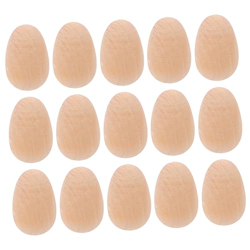 SEWOART 60 Stück Diy Holz Eier für Ostern Handbemalte Dekorative Simulationseier Holz Eier für Bastelprojekte für Party Dekorationen und Aktivitäten SEWOART 60 Stück Diy Holz Eier für Ostern Handbemalte Dekorative Simulationseier Holz Eier für Bastelprojekte für Party Dekorationen und Aktivitäten von SEWOART