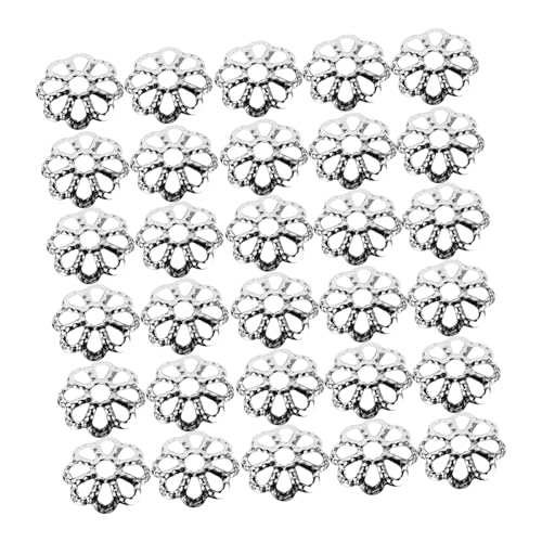 SEWOART 600 Stück Blumen Perlen Caps Hohe Spacer Endcharms für Diy Schmuck Herstellung von Armbändern Ohrringen Langlebige und Vielseitige Zubehörteile für Kreative Designs SEWOART 600 Stück Blumen Perlen Caps Hohe Spacer Endcharms für Diy Schmuck Herstellung von Armbändern Ohrringen Langlebige und Vielseitige Zubehörteile für Kreative Designs von SEWOART