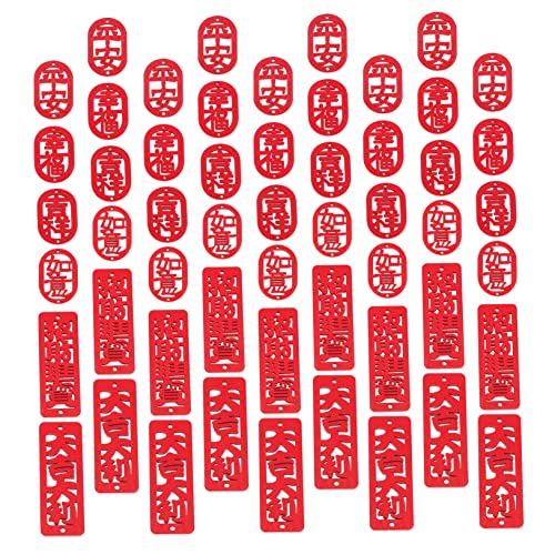 SEWOART 60Stücke DIY Hängende Holzanhänger Für Frühlingsfest Dekorative Holzverzierungen Für Neujahrs Und Festtagsdekorationen Vielseitige Hölzerne Anhänger Für Bastelprojekte SEWOART 60Stücke DIY Hängende Holzanhänger Für Frühlingsfest Dekorative Holzverzierungen Für Neujahrs Und Festtagsdekorationen Vielseitige Hölzerne Anhänger Für Bastelprojekte von SEWOART