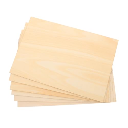 SEWOART 6Stücke Handgefertigte Holzplatten für DIY Schnitzen Basteln Vielseitig Einsetzbar Schule und Zuhause Langlebig und Präzise Verarbeitet SEWOART 6Stücke Handgefertigte Holzplatten für DIY Schnitzen Basteln Vielseitig Einsetzbar Schule und Zuhause Langlebig und Präzise Verarbeitet von SEWOART