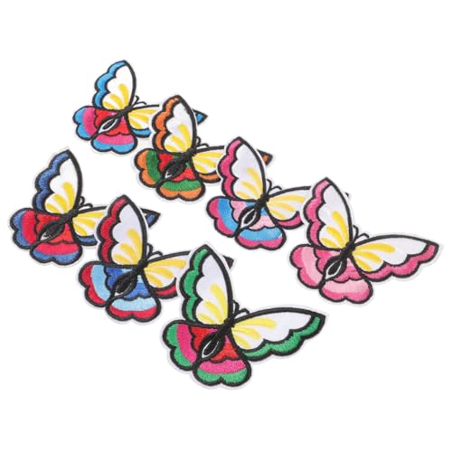 SEWOART 7 Stück Schmetterling-aufnäher Zum Aufbügeln Flecken Patches Nähen Reparaturflicken Dekoration Aufnäher Nähen Geformt Jacke Applikationen Schmetterlinge Flicken Nähen Motive Satin SEWOART 7 Stück Schmetterling-aufnäher Zum Aufbügeln Flecken Patches Nähen Reparaturflicken Dekoration Aufnäher Nähen Geformt Jacke Applikationen Schmetterlinge Flicken Nähen Motive Satin von SEWOART