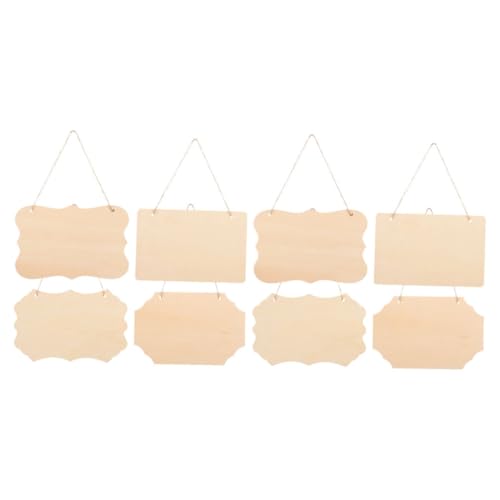 SEWOART 8 Stück Teiliges Holzschild zum Basteln Rechteckige Blanko Holztafeln mit Natürlicher Maserung Glatt Geschliffen Aufhängeseil DIY Dekoration für Türen Fenster und Wände SEWOART 8 Stück Teiliges Holzschild zum Basteln Rechteckige Blanko Holztafeln mit Natürlicher Maserung Glatt Geschliffen Aufhängeseil DIY Dekoration für Türen Fenster und Wände von SEWOART