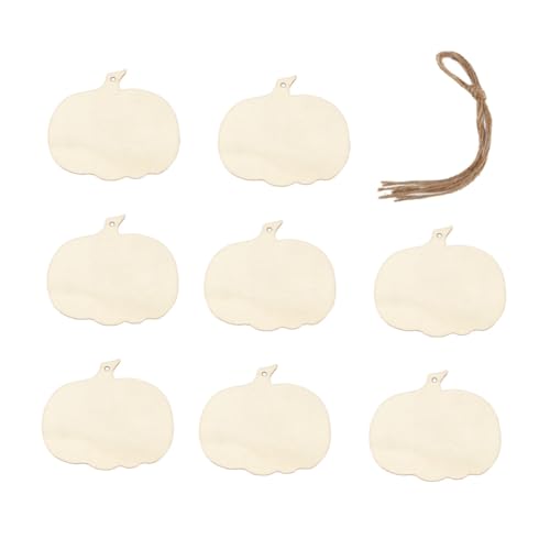 SEWOART 8 Stück Teiliges Naturbelassene Holzscheiben in Kürbisform Glatt Geschliffen Sichere DIY Halloween Bastelverzierung Robuste Holzplättchen zum Bemalen und Dekorieren Kürbis Deko für SEWOART 8 Stück Teiliges Naturbelassene Holzscheiben in Kürbisform Glatt Geschliffen Sichere DIY Halloween Bastelverzierung Robuste Holzplättchen zum Bemalen und Dekorieren Kürbis Deko für von SEWOART