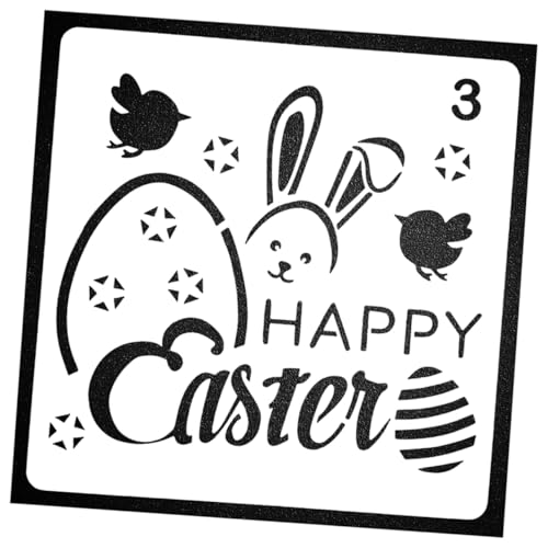 SEWOART 8-teiliges Set Malvorlage Bastelsets Texturschablone Schablone Malen Schablonen Zum Malen Malschablonen Zum Basteln Sprühvorlagen Ostern Zeichnungsvorlage Weiß SEWOART 8-teiliges Set Malvorlage Bastelsets Texturschablone Schablone Malen Schablonen Zum Malen Malschablonen Zum Basteln Sprühvorlagen Ostern Zeichnungsvorlage Weiß von SEWOART