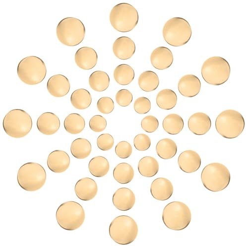 SEWOART 80 Stück Teiliges Runde Kupferknöpfe in Gold Antike Metallknöpfe für Uniformjacken Mäntel Anzüge Vielseitige zum Nähen und Austauschen von Knöpfen SEWOART 80 Stück Teiliges Runde Kupferknöpfe in Gold Antike Metallknöpfe für Uniformjacken Mäntel Anzüge Vielseitige zum Nähen und Austauschen von Knöpfen von SEWOART