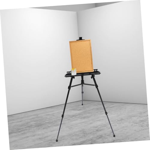 SEWOART Aluminium Staffelei Dreibein Stativ Verstellbarer Zeichenhalter für Leinwände Klappbar und Farbtablett für Künstler und Kunststudenten Tragbar und Robust SEWOART Aluminium Staffelei Dreibein Stativ Verstellbarer Zeichenhalter für Leinwände Klappbar und Farbtablett für Künstler und Kunststudenten Tragbar und Robust von SEWOART