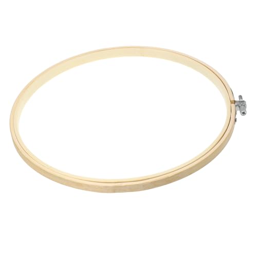 SEWOART Bambus Stickrahmen für Kreuzstich und Handwerk Runder Stickring für DIY Projekte Vielseitig Einsetzbar für Kunsthandwerk von SEWOART