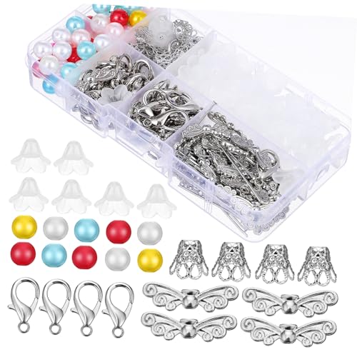 SEWOART Charms Bastelperlen DIY Schlüsselanhänger mit Zufälligen Perlenfarben Handgefertigte Engelszauber für Projekte für und Anlässe SEWOART Charms Bastelperlen DIY Schlüsselanhänger mit Zufälligen Perlenfarben Handgefertigte Engelszauber für Projekte für und Anlässe von SEWOART