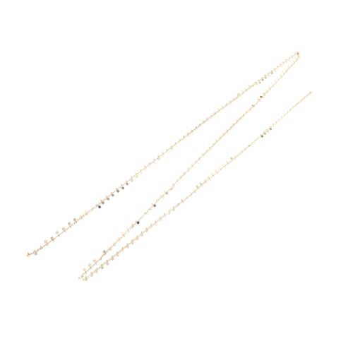 SEWOART DIY Kette mit Flachen Anhängern Vielseitige Kette für Schmuckherstellung Geeignet für Armbänder und Dekorationen SEWOART DIY Kette mit Flachen Anhängern Vielseitige Kette für Schmuckherstellung Geeignet für Armbänder und Dekorationen von SEWOART