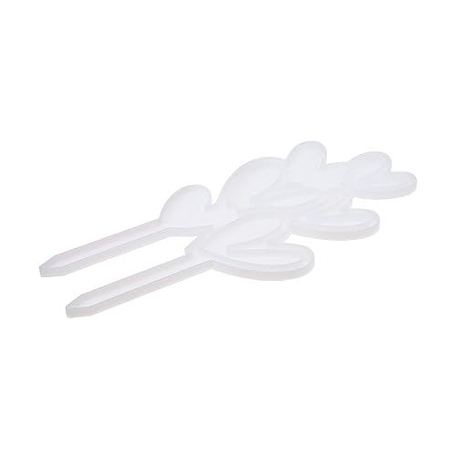 SEWOART Diy Garten Pflanzenetiketten Silikonform Beschriftung für Pflanzenstecker Wiederverwendbar und Einfach zu Reinigen Kompatibel mit Epoxidharz für Diy Projekte von SEWOART