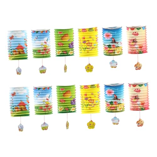 SEWOART Festival-papierdekor 12er-Pack Für Frühlingsfest Hochzeit Geburtstagsdekorationen Zufälliger Stil SEWOART Festival-papierdekor 12er-Pack Für Frühlingsfest Hochzeit Geburtstagsdekorationen Zufälliger Stil von SEWOART