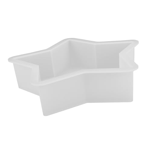 SEWOART Flexible Silikonform Fünf Zackiger Stern für DIY Handwerk Kerzenhalter Gießform Dekorationen Heim Studio Basteln SEWOART Flexible Silikonform Fünf Zackiger Stern für DIY Handwerk Kerzenhalter Gießform Dekorationen Heim Studio Basteln von SEWOART