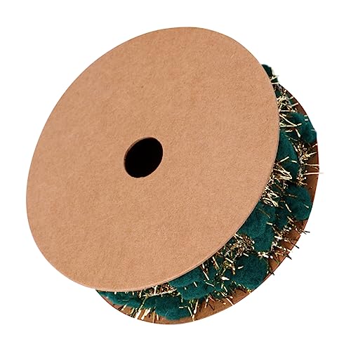 SEWOART Glitter Drahtband mit Plüschbällen Weihnachtsbaum Dekorband in Dunkelgrün Langlebiges DIY Bastelband für Christbaumschmuck und Festliche Weihnachtsdeko SEWOART Glitter Drahtband mit Plüschbällen Weihnachtsbaum Dekorband in Dunkelgrün Langlebiges DIY Bastelband für Christbaumschmuck und Festliche Weihnachtsdeko von SEWOART