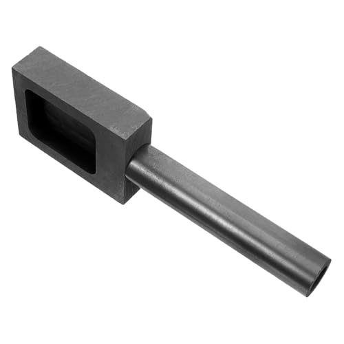 SEWOART Graphit gussform für Metallgießen Wiederverwendbar Gleichmäßige Oberfläche Hitzebeständig Geeignet für Gold Silber Kupfer Legierungen Schmelzofen Form zum Gießen von Metall von SEWOART