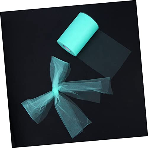 SEWOART Grüne Tüll Netting Rolle Yards Waschbarer Tüll für DIY Hochzeitsdekoration Geschenkverpackungen Tutu Röcke Bogen und Tischdekorationen für Projekte von SEWOART