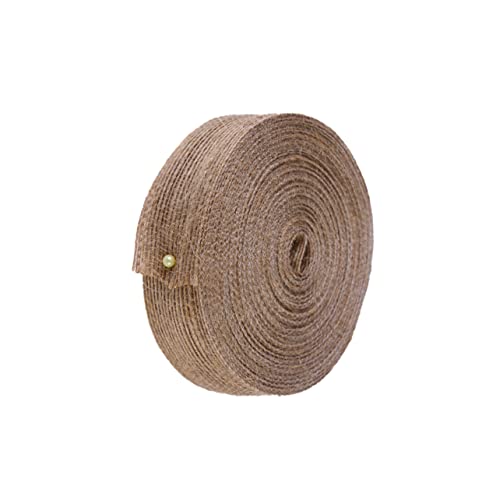 SEWOART Vielseitiges Jute-Gurtband naturbraun gewebtes Seil Seildekoration Jute-Sackleinenband für Heim- und Bastelprojekte SEWOART Vielseitiges Jute-Gurtband naturbraun gewebtes Seil Seildekoration Jute-Sackleinenband für Heim- und Bastelprojekte von SEWOART