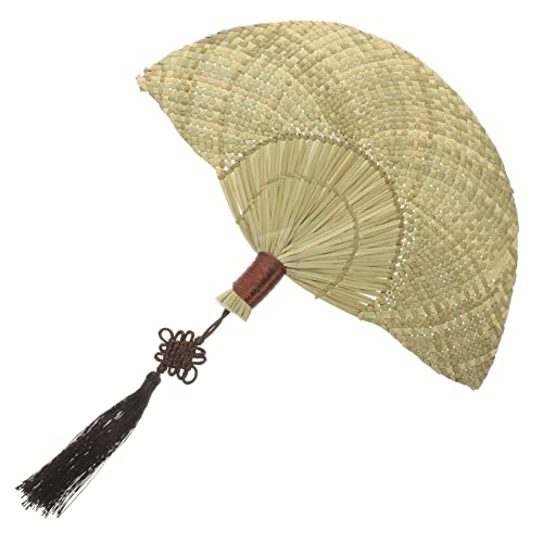 SEWOART Handgefertigter Wandfächer aus Naturmaterialien Vintage Design Sommerlicher Handventilator für Dekoration und Entspannung für Wohnzimmer Schlafzimmer und Partys SEWOART Handgefertigter Wandfächer aus Naturmaterialien Vintage Design Sommerlicher Handventilator für Dekoration und Entspannung für Wohnzimmer Schlafzimmer und Partys von SEWOART