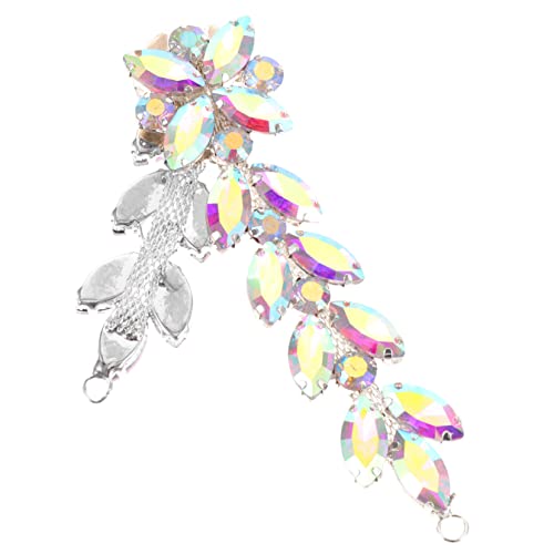 SEWOART Hochzeit Strass Applikation Gürtel Dekoration für Hochzeitskleid Diy Hochzeit Rhinestone Patch und Langlebige Verzierung für Kleider Schuhe und Taschen von SEWOART