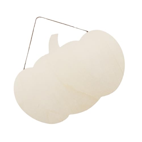 SEWOART Holz Pumpkin Form Diy Doodle Board Leeres Zeichnen und Nachrichtentafel für Kreative Bastelprojekte für Zuhause Cafés Bars und Mehr von SEWOART