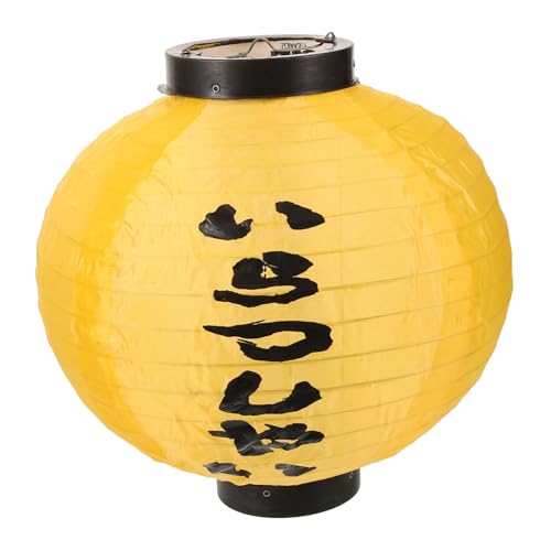 SEWOART Japanische Stofflaterne wasserdichte Outdoor Deko Traditionelle Japanische Laterne für Sushi Restaurant Party und Izakaya Dekoration Weiches Licht Vielfältige Farbwahl von SEWOART
