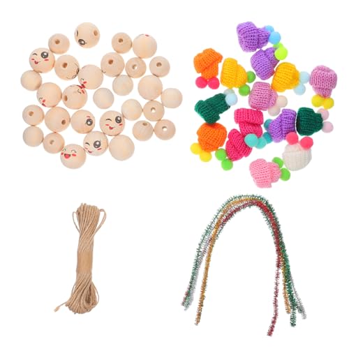 SEWOART Perlen Dekorationszubehör Holzperlen Lose Perlen Für Schmuck Girlandenherstellung Zubehör Schneemann Holzperlen Schmuck Bastelperlen Für SEWOART Perlen Dekorationszubehör Holzperlen Lose Perlen Für Schmuck Girlandenherstellung Zubehör Schneemann Holzperlen Schmuck Bastelperlen Für von SEWOART