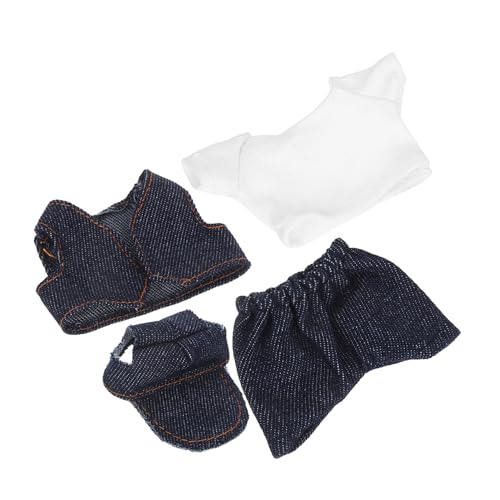 SEWOART Puppenkleidung für Plüschtiere Sommer Outfit mit T Shirt Hose Weste und Mütze Weiche Sichere Stoffe Leicht Auszuziehen Vielseitig für Rollenspiele und Alltag SEWOART Puppenkleidung für Plüschtiere Sommer Outfit mit T Shirt Hose Weste und Mütze Weiche Sichere Stoffe Leicht Auszuziehen Vielseitig für Rollenspiele und Alltag von SEWOART