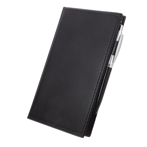 SEWOART Schwarzes PU Notizblock Set mit Kugelschreiber Selbstklebende Haftnotizen und Seitenmarkierungen Praktische Büro und Schulorganisation für Studenten und Berufstätige SEWOART Schwarzes PU Notizblock Set mit Kugelschreiber Selbstklebende Haftnotizen und Seitenmarkierungen Praktische Büro und Schulorganisation für Studenten und Berufstätige von SEWOART