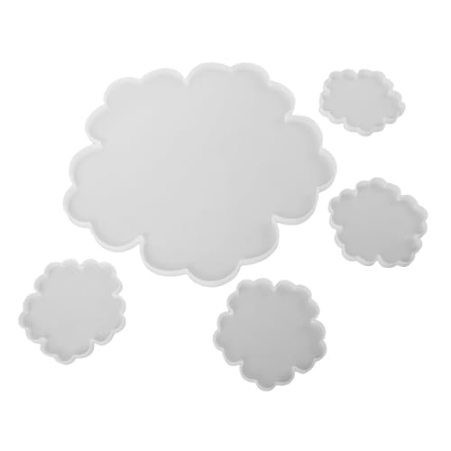 SEWOART Silikon Blütenform Gießform für Harz Wiederverwendbare Silikonform mit Großen Blumen Hitzebeständig für DIY Untersetzer Tabletts und Kreative Bastelprojekte SEWOART Silikon Blütenform Gießform für Harz Wiederverwendbare Silikonform mit Großen Blumen Hitzebeständig für DIY Untersetzer Tabletts und Kreative Bastelprojekte von SEWOART