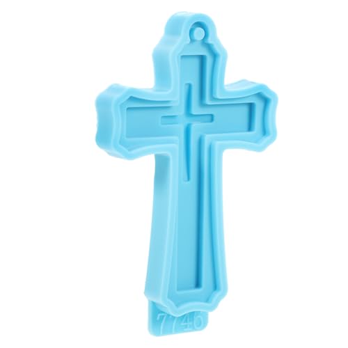 SEWOART Silikonform Kreuz Anhänger Form Langlebig Flexibel für Diy Schmuck Schlüsselanhänger Basteln Epoxidharz Kreative Kreuzform Silikon Gießform für Schmuckherstellung SEWOART Silikonform Kreuz Anhänger Form Langlebig Flexibel für Diy Schmuck Schlüsselanhänger Basteln Epoxidharz Kreative Kreuzform Silikon Gießform für Schmuckherstellung von SEWOART