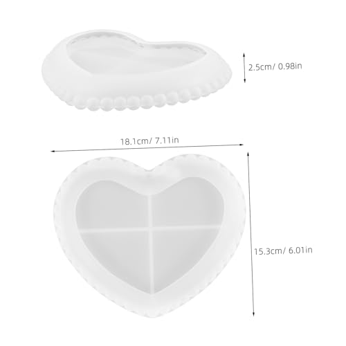 SEWOART Silikonform für Schmuckbox DIY Wiederverwendbar Weiches Sicheres Silikon Kompakt und Leicht zum Gießen von Epoxidharz Personalisierte Schmuckaufbewahrung Vielseitig für Kreative SEWOART Silikonform für Schmuckbox DIY Wiederverwendbar Weiches Sicheres Silikon Kompakt und Leicht zum Gießen von Epoxidharz Personalisierte Schmuckaufbewahrung Vielseitig für Kreative von SEWOART