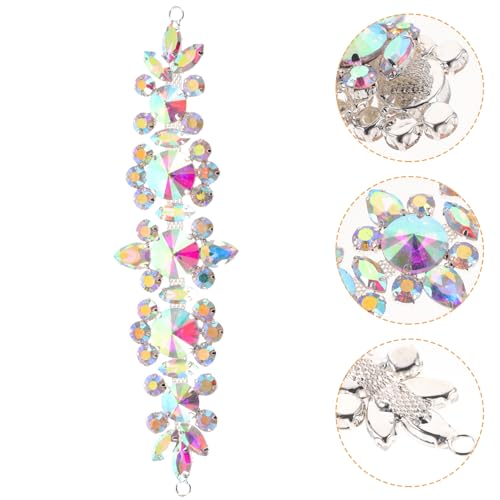 SEWOART Strassstein Applikation für Brautkleider Taschen und Schuhe Glitzernder Gürtel mit Ab für Hochzeitsdekoration und DIY Projekte SEWOART Strassstein Applikation für Brautkleider Taschen und Schuhe Glitzernder Gürtel mit Ab für Hochzeitsdekoration und DIY Projekte von SEWOART