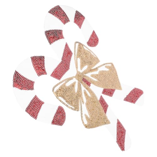 SEWOART Süße Weihnachts Patches zum Aufbügeln und Nähen Gestickte Applikationen für Kleidung Taschen und Accessoires für Festliche Anlässe und Diy Projekte von SEWOART