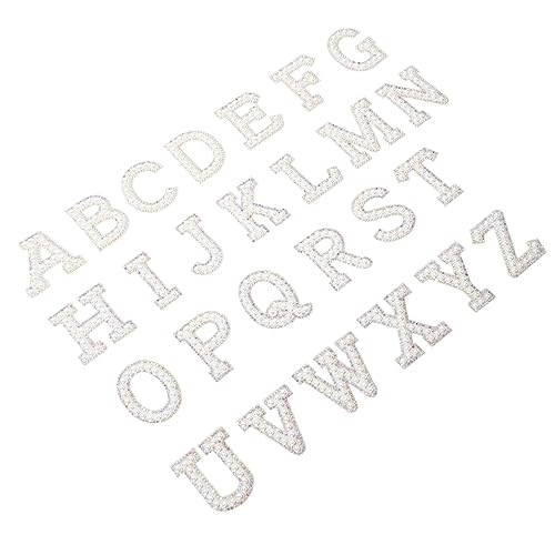 SEWOART Teilige Aufbügel Patch mit Buchstaben Kreative Buchstaben Patches für Kleidung und Taschen DIY Dekoration für Textilien Leicht und Tragbar Lösung für Flecken und Schäden SEWOART Teilige Aufbügel Patch mit Buchstaben Kreative Buchstaben Patches für Kleidung und Taschen DIY Dekoration für Textilien Leicht und Tragbar Lösung für Flecken und Schäden von SEWOART
