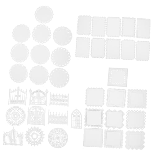 SEWOART Teiliges Lace Dekorpapier für Scrapbooking DIY Handbuch Tagebuch mit Feinem Spitzenmuster Vielseitiges Journal Papier für Kreative Bastelarbeiten und Persönliche Gestaltung von SEWOART