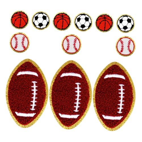 SEWOART Teiliges Sport Aufnäher Baseball Basketball Fußball Fußball aus Beständigem Polyester Bügel und Nähbar Vielseitig für DIY Kleidung Taschen Schuhe Langlebig und Farbecht SEWOART Teiliges Sport Aufnäher Baseball Basketball Fußball Fußball aus Beständigem Polyester Bügel und Nähbar Vielseitig für DIY Kleidung Taschen Schuhe Langlebig und Farbecht von SEWOART